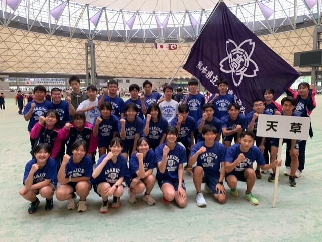 開会式後パークドームで