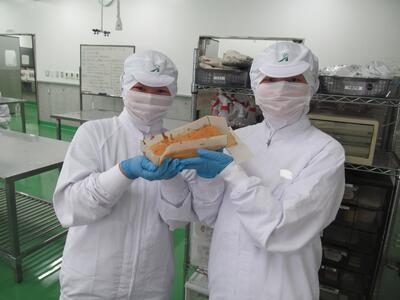 美味しいそうなパウンドケーキが焼けました！！(^^)/