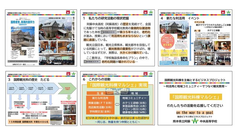 発表したスライドの一部