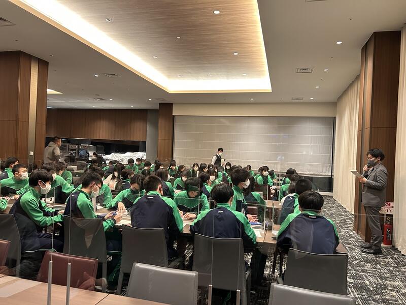 部屋長会議の様子です