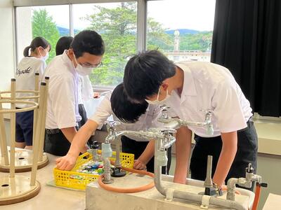 キャップの乾燥