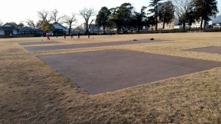 水泳部練習風景・人吉城址・御厩跡