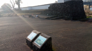 人吉城水ノ手門跡