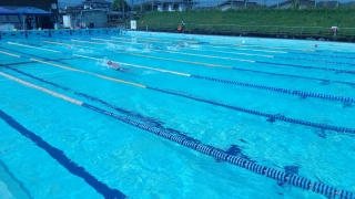 ロイヤルウィーク後半戦：令和初練習の水泳部。