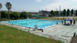 憲法記念日の水泳部