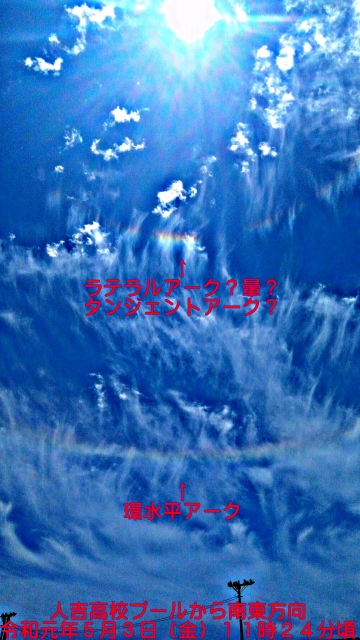 タンジェントアーク？ラテラルアーク？