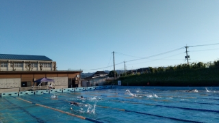 水泳部練習風景