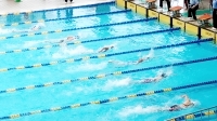 水泳部県新人戦（末弘杯予選）