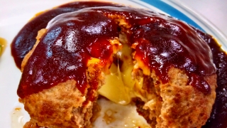 水泳部女子合宿チーズインハンバーグ