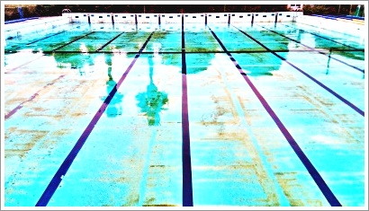 水泳部ーコースロープ