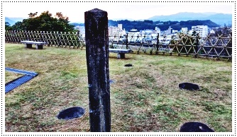 人吉高校水泳部：人吉城址の於津賀社跡（おつがしゃあと）