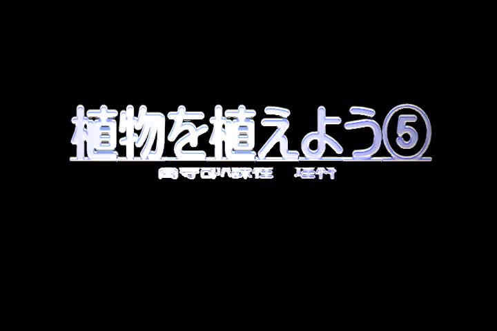 理科「植物を植えよう⑤」