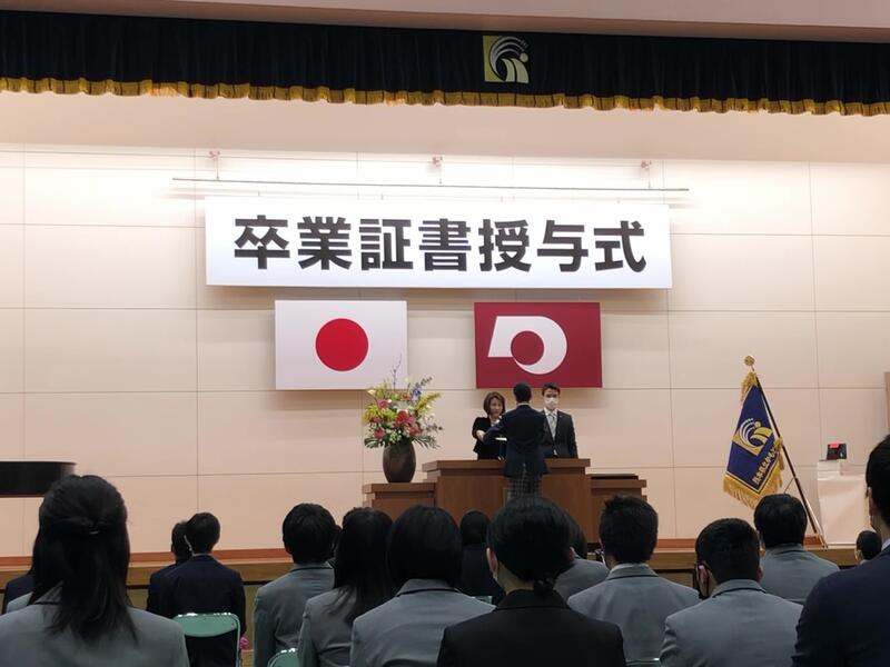 中学部、高等部卒業式