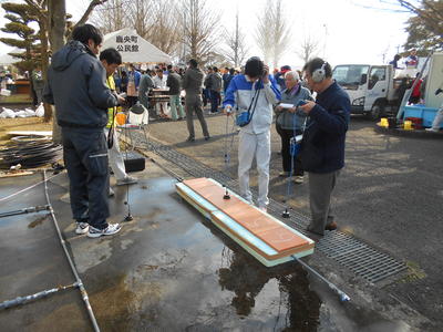 水道管の漏水調査