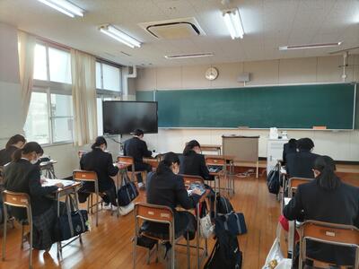 ビジネス計算検定課外風景