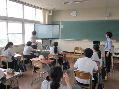 生徒からのプレゼン