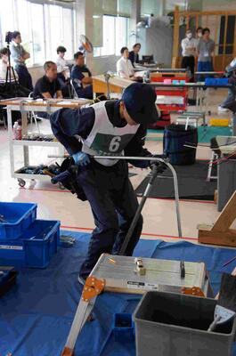 R5　河口君　競技中1