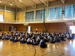 参加し生徒たち