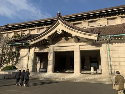 ランチの後、上野にある東京国立博物館へ行きました