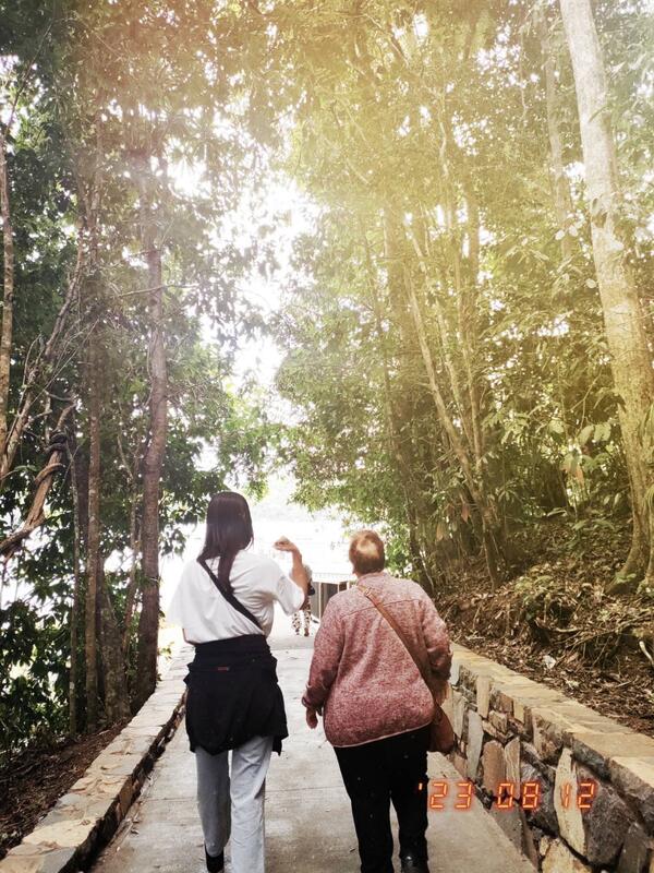 ホストファミリーと