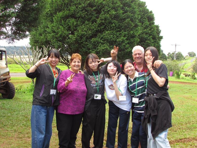 ホストファミリーと