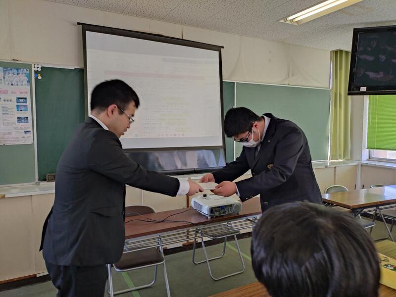 ジュニアリーダー証をいただきました