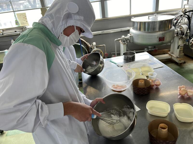 メレンゲを作ります