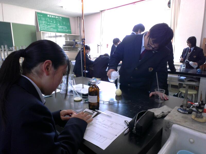 ちゃんと計算をして滴定します