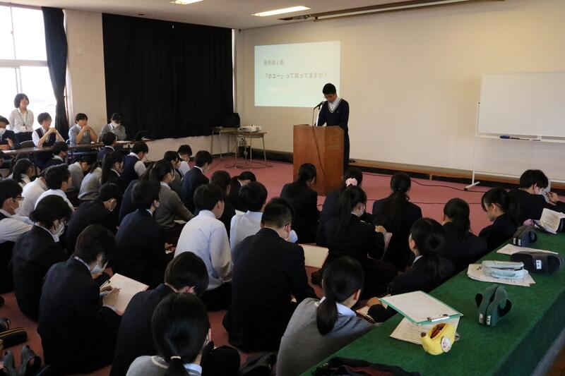 進行も生徒で行います