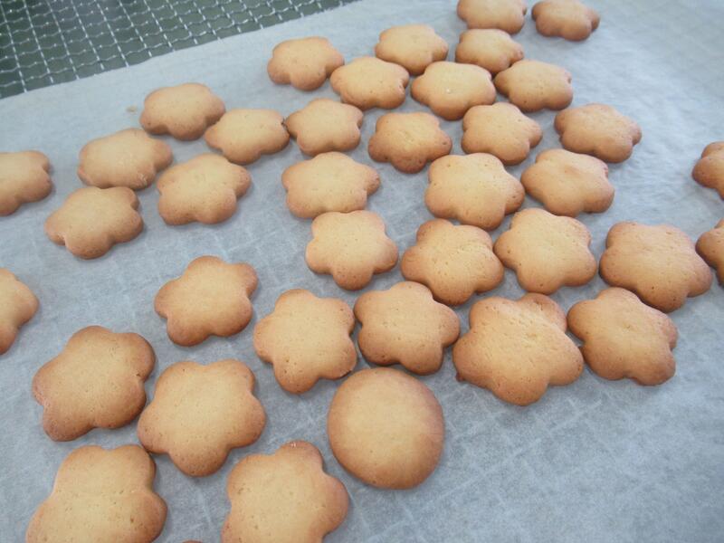 おいしそうなクッキーの出来上がり！