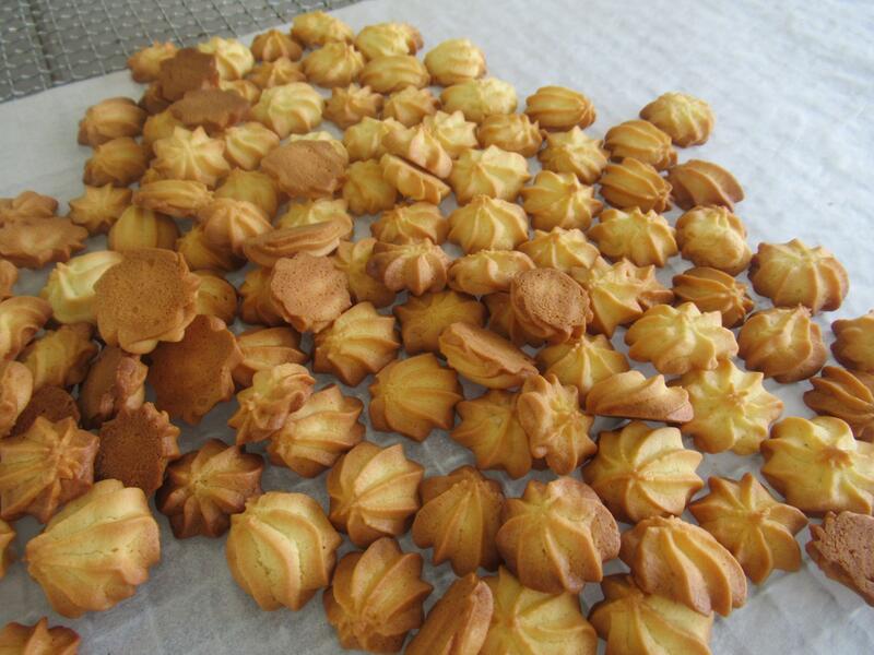 クッキーが焼けました