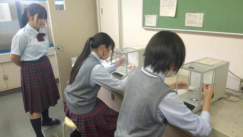 食塩を正確にはかる