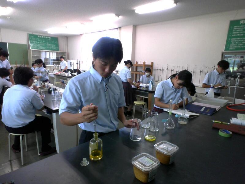 指示薬を加える