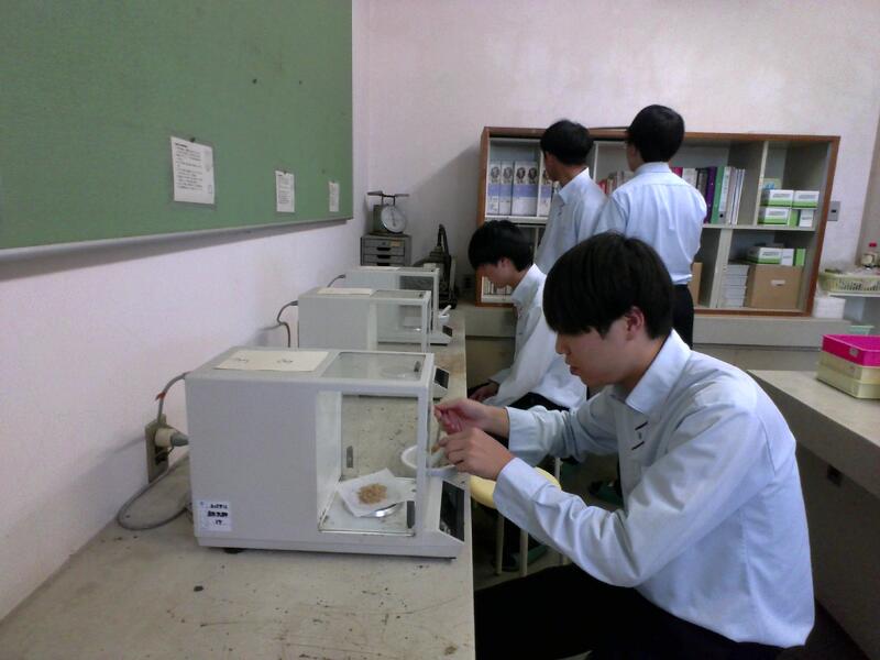 ごまを正確に測り取る