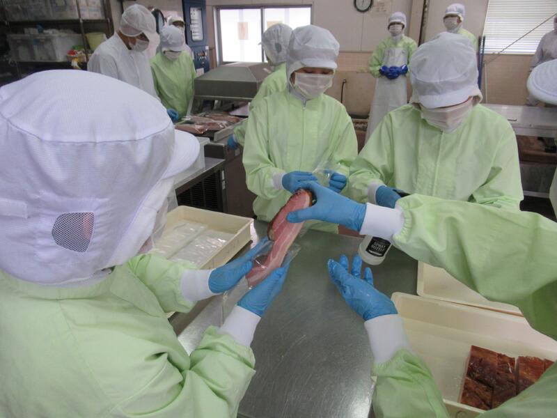 ベーコンの包装