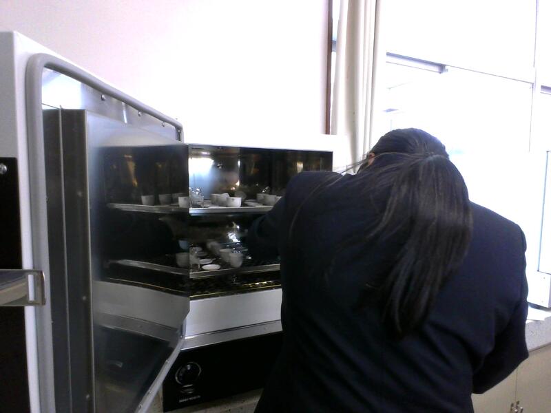 水分は乾燥機へ