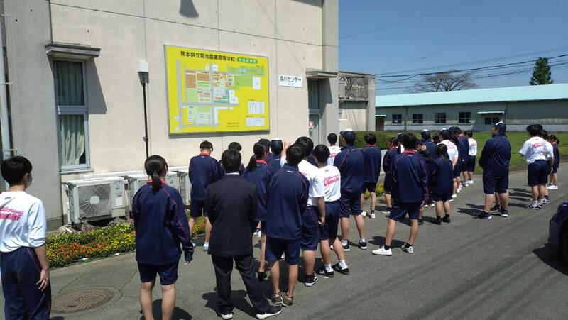 農場の見取り図を見て確認