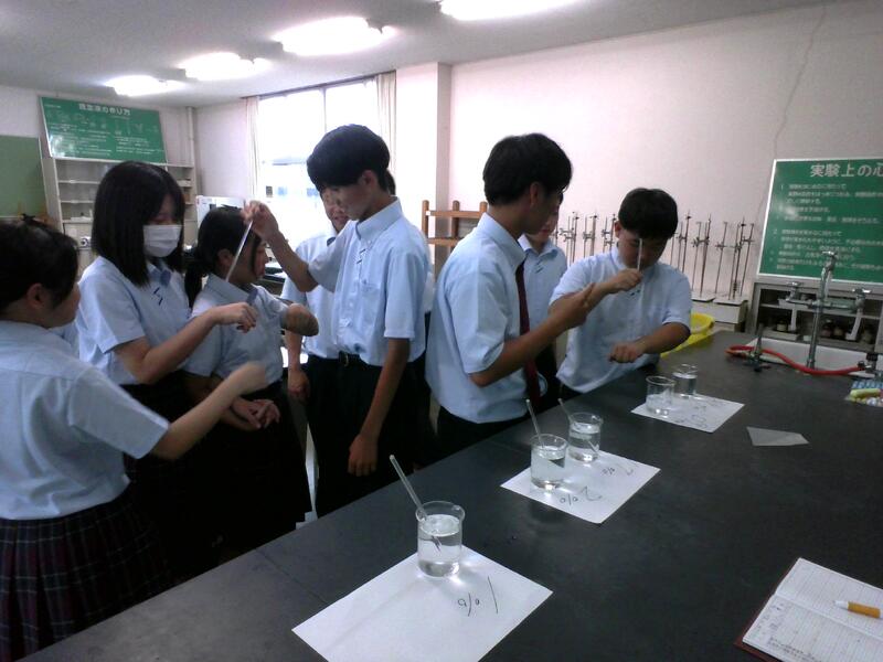 塩分濃度の確認