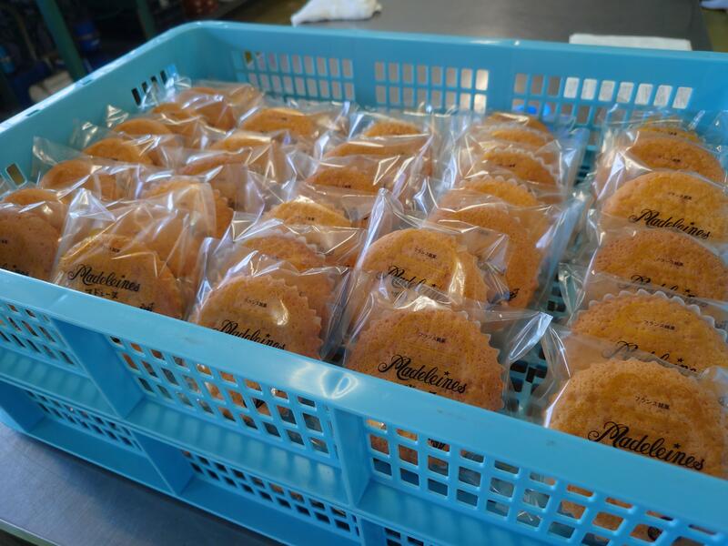 お土産のマドレーヌ