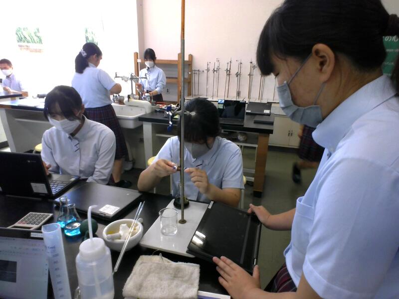 最後は滴定して結果を計算