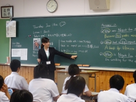 教育実習生研究授業