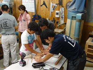 親子木工教室2