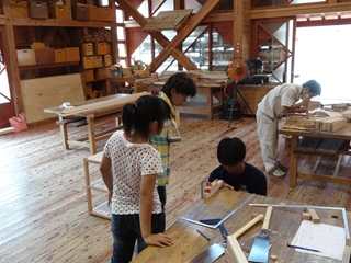 親子木工教室10