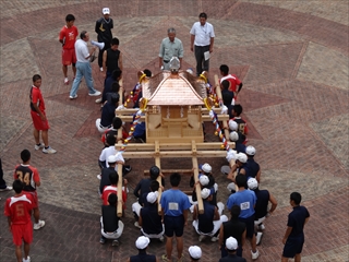 みこし担ぎ練習6