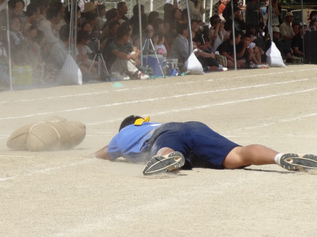 俵かつぎリレー8