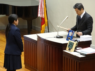 がんばる高校生