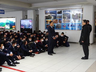 生徒代表誓いの言葉