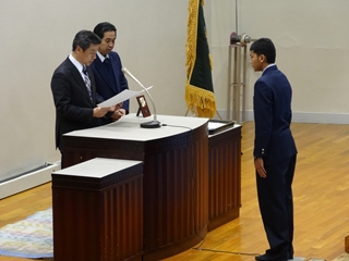 バスケ優秀選手表彰