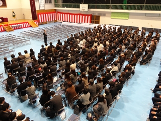 三学年主任挨拶1