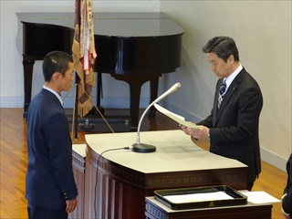 １年間皆勤賞（２年生）1